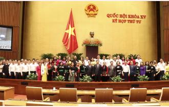 Đoàn đại biểu HĐND tỉnh Yên Bái dự thính phiên họp của Quốc hội và tham quan Tòa nhà Quốc hội, Hoàng thành Thăng Long